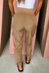 High Waist Cargo Pocket Tapered Cuffed Jogger Pants